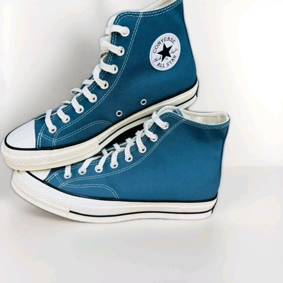 Converse Chuck 70 High Top Teal Universe/Egret/Black  A05589C US M 12, EUR 46.5 - Picture 5 of 12